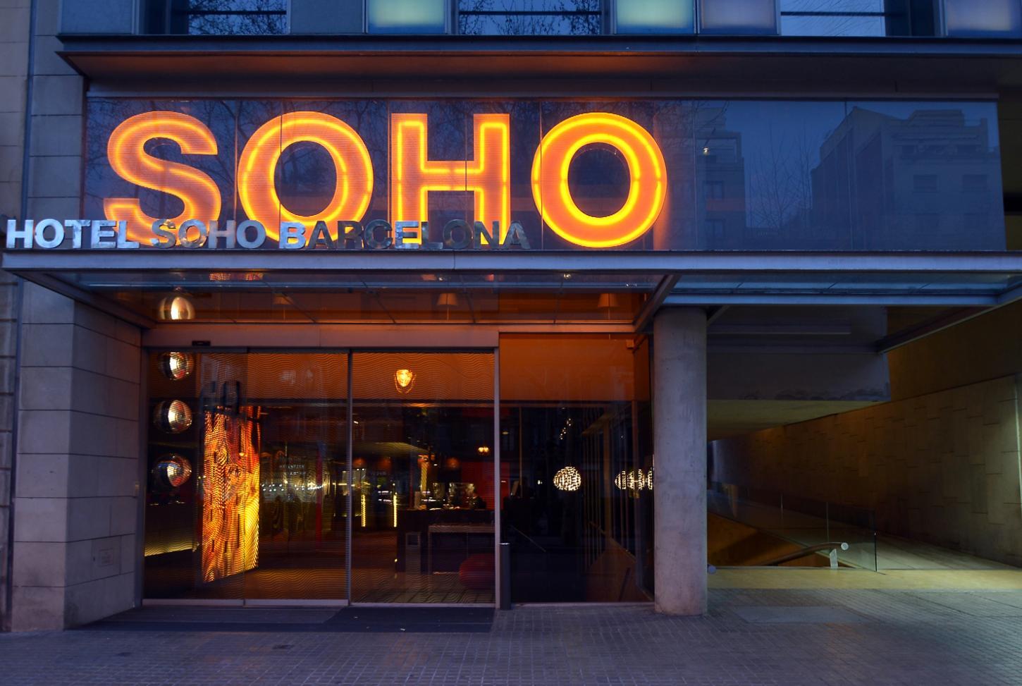 Hotel Soho Barcelona Exteriér fotografie